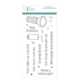 TRINITY STAMPS TRINITY STAMPS RECHARGE CLEAR STAMP SET