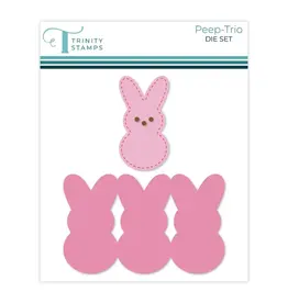 TRINITY STAMPS TRINITY STAMPS PEEP TRIO DIE SET