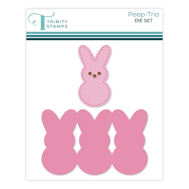 TRINITY STAMPS TRINITY STAMPS PEEP TRIO DIE SET