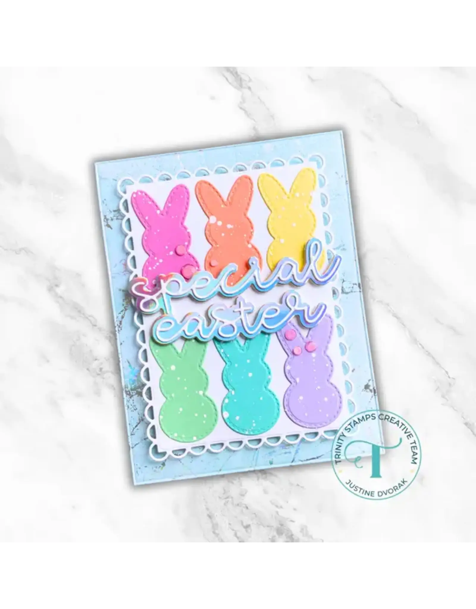 TRINITY STAMPS TRINITY STAMPS PEEP TRIO DIE SET