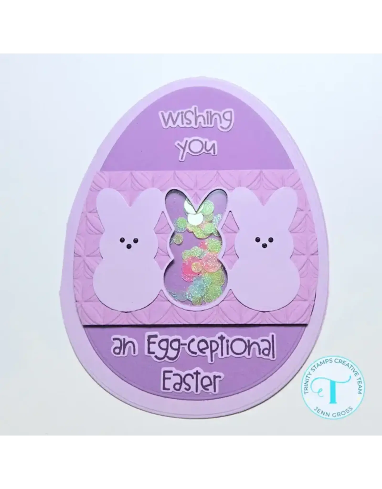 TRINITY STAMPS TRINITY STAMPS PEEP TRIO DIE SET