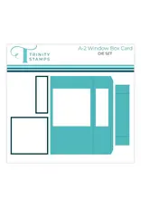 TRINITY STAMPS TRINITY STAMPS A-2 WINDOW BOX CARD DIE SET