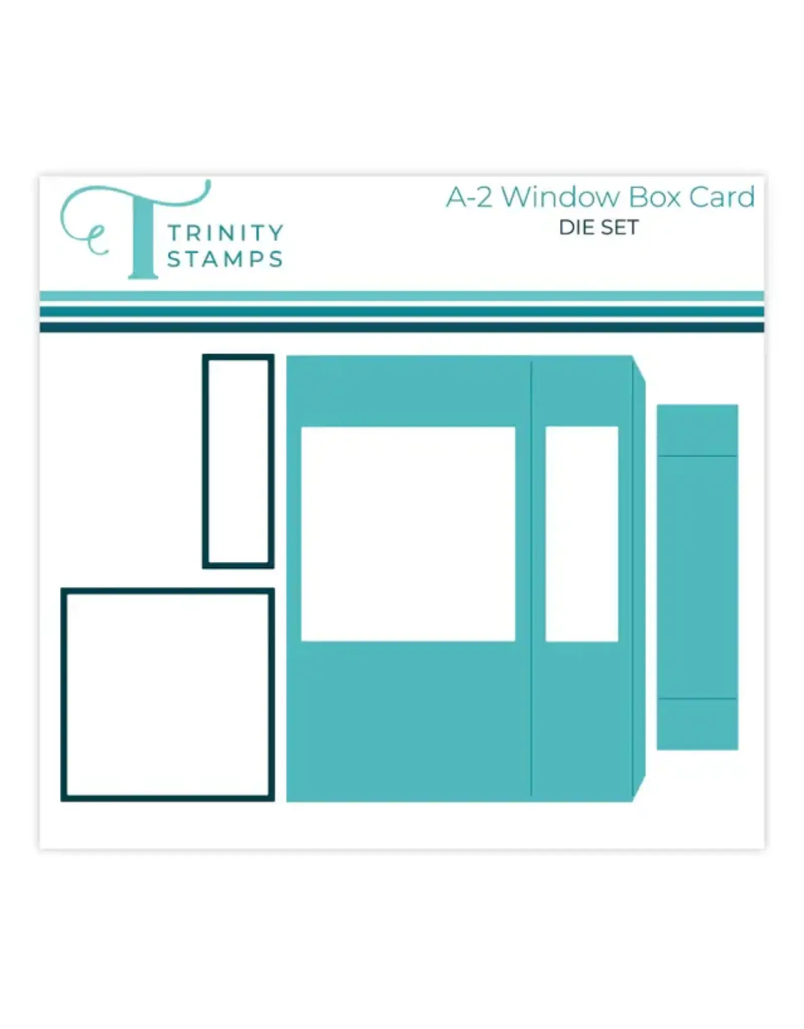 TRINITY STAMPS TRINITY STAMPS A-2 WINDOW BOX CARD DIE SET