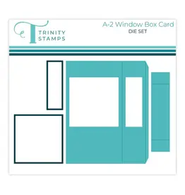 TRINITY STAMPS TRINITY STAMPS A-2 WINDOW BOX CARD DIE SET