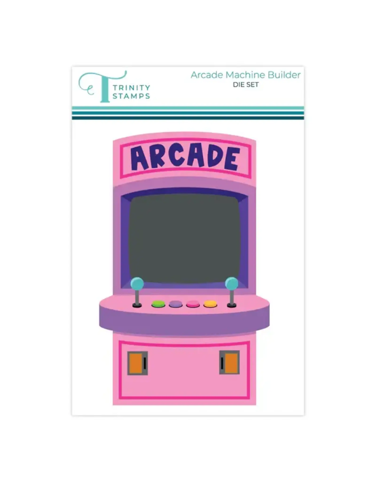 TRINITY STAMPS TRINITY STAMPS ARCADE MACHINE BUILDER DIE SET