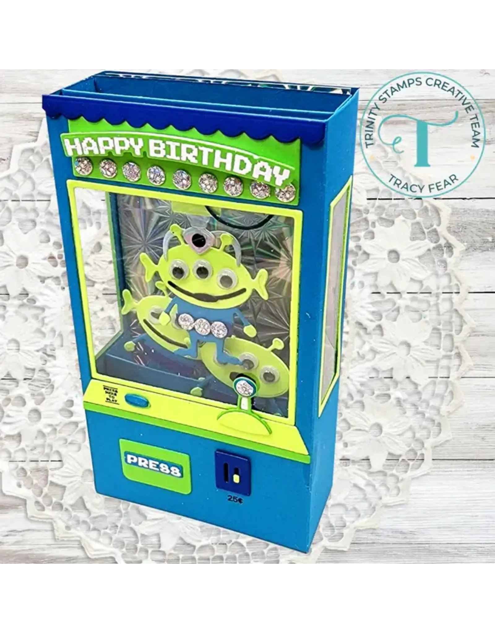 TRINITY STAMPS TRINITY STAMPS GASHAPON MACHINE DIE SET