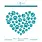 TRINITY STAMPS TRINITY STAMPS PAW PRINT HEART 6x6 STENCIL