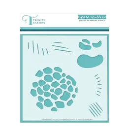 TRINITY STAMPS TRINITY STAMPS GRATE GRILLIN' 6x6 STENCIL