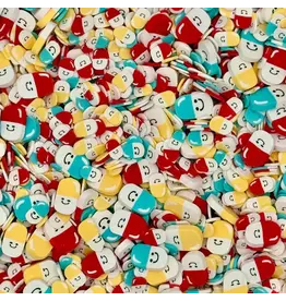 TRINITY STAMPS TRINITY STAMPS HAPPY PILLS CLAY EMBELLISHMENTS