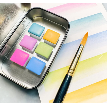 POP! PIGMENTS POP! PIGMENTS AQUARELLE PASTELS 6/PK