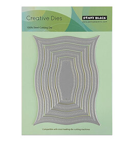 PENNY BLACK PENNY BLACK GENTLE SWELL FRAME DIE SET