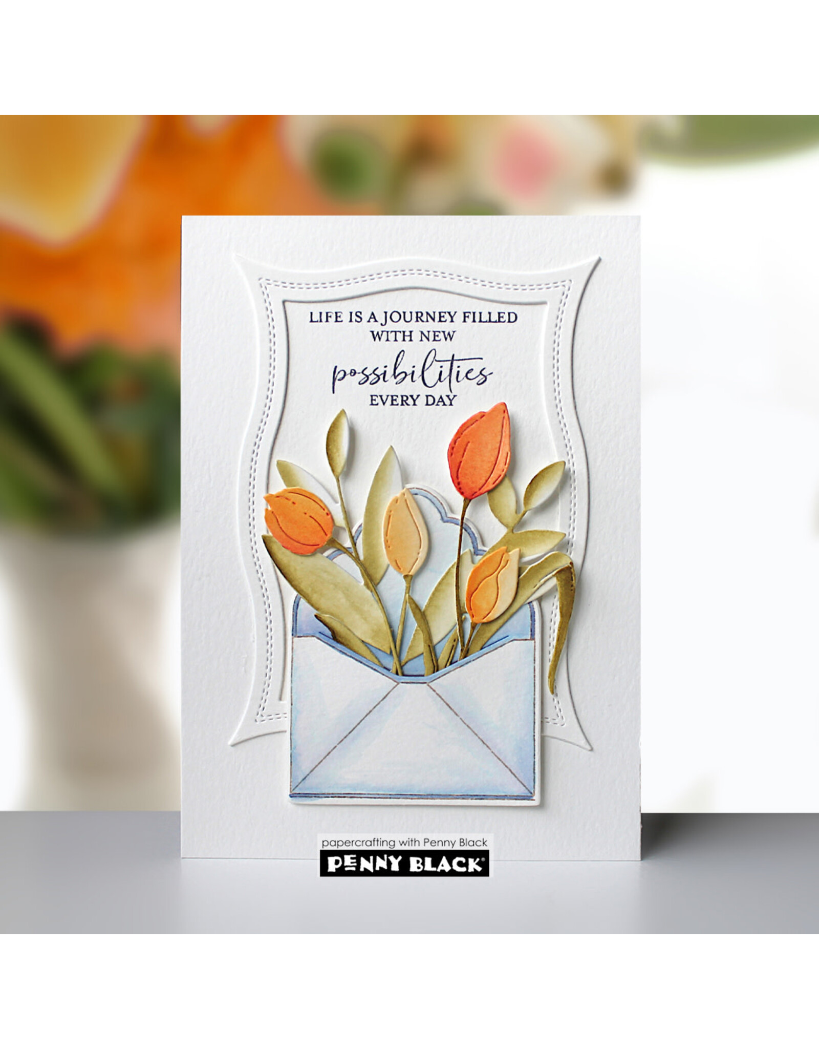 PENNY BLACK PENNY BLACK TULIP QUARTET DIE SET