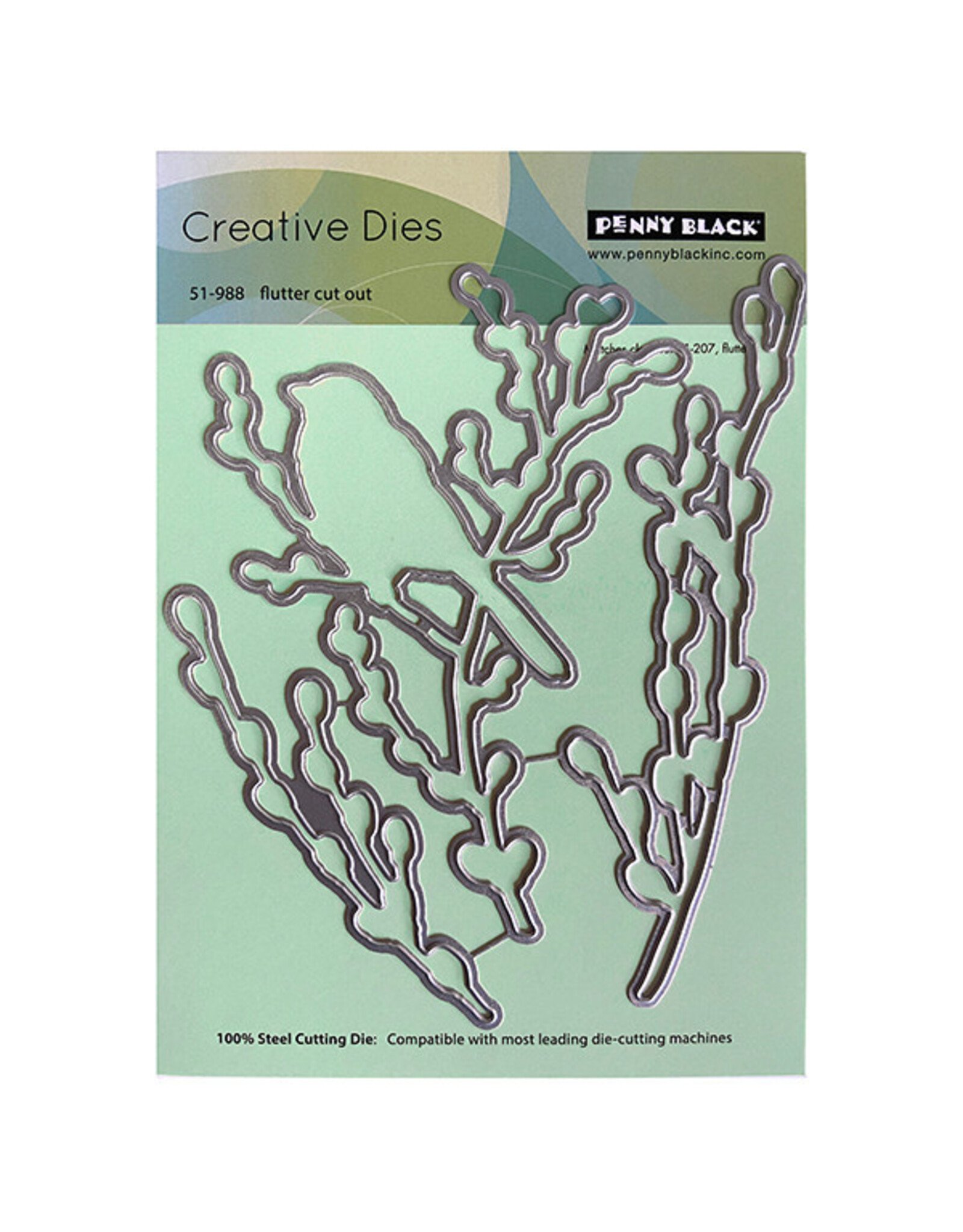 PENNY BLACK PENNY BLACK FLUTTER CUT OUT DIE SET