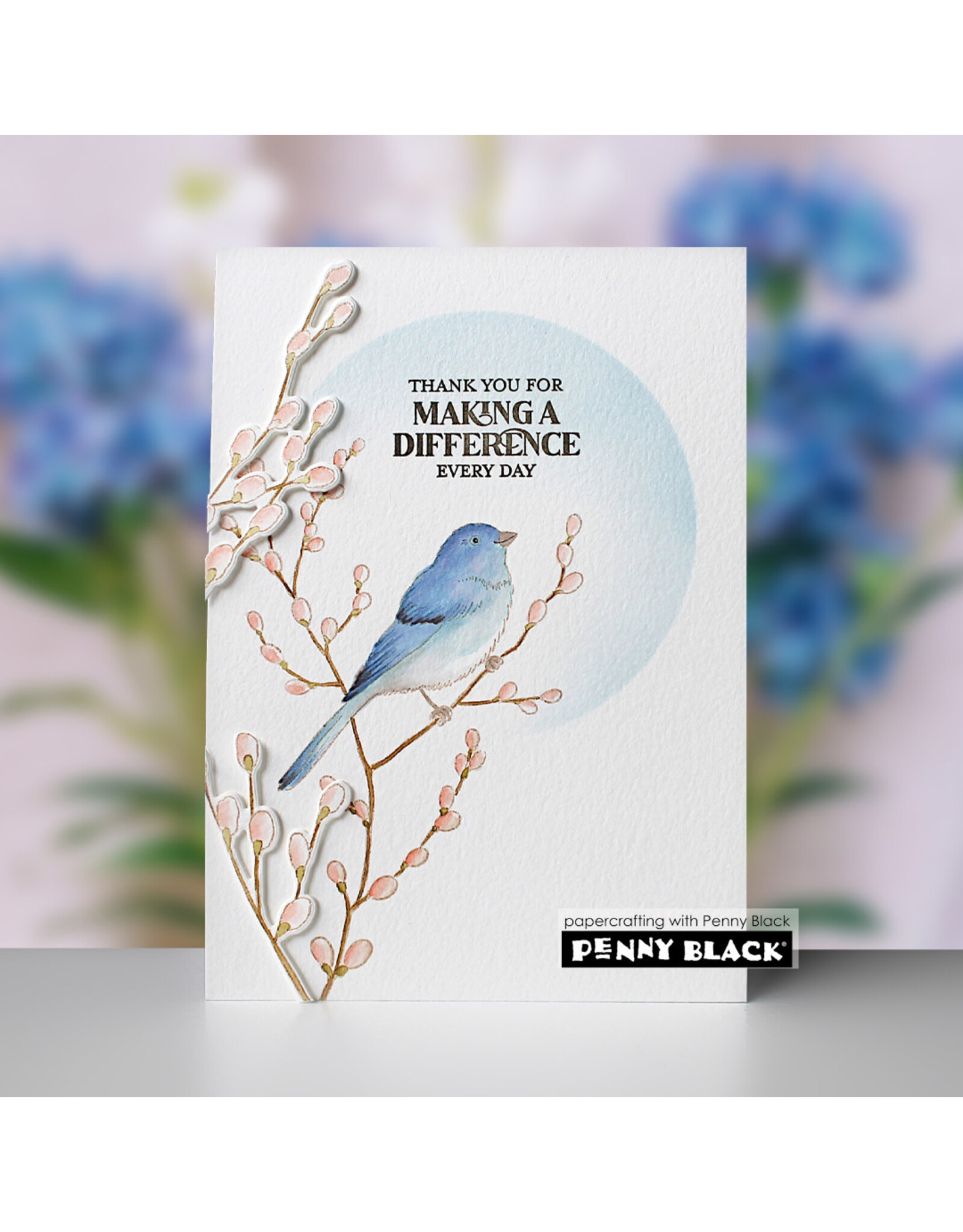 PENNY BLACK PENNY BLACK FLUTTER CLEAR STAMP SET