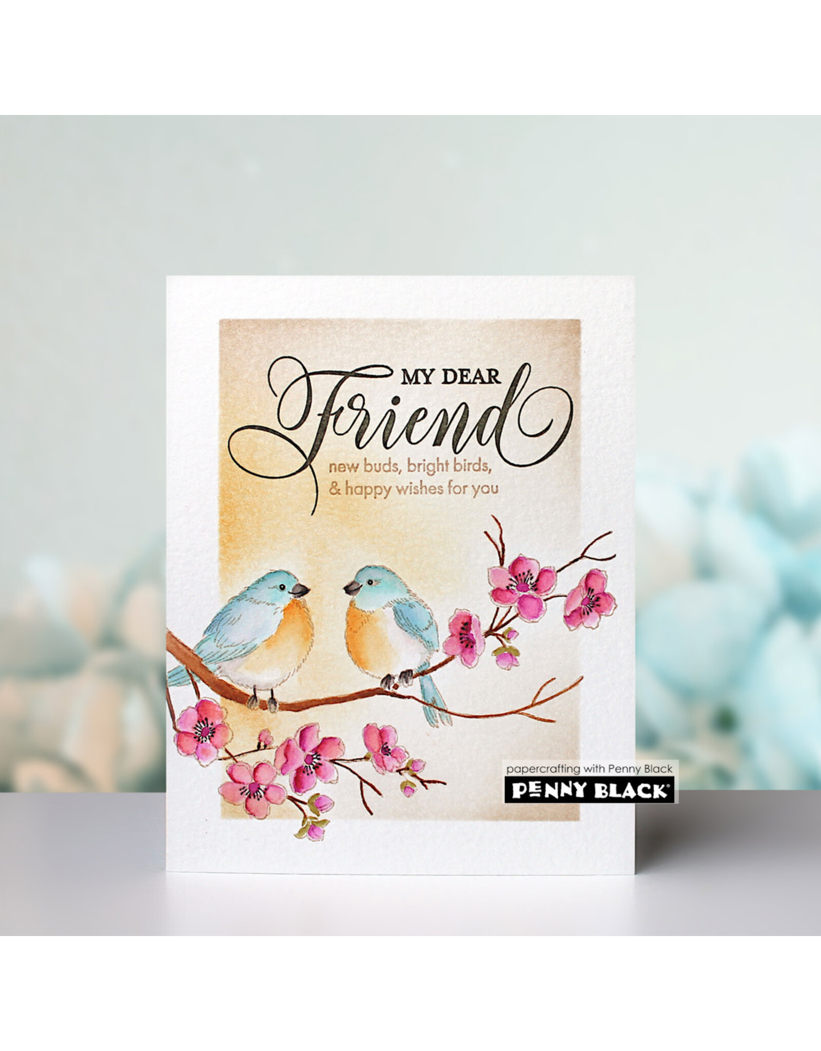 PENNY BLACK PENNY BLACK FIND A SONG CLEAR STAMP SET