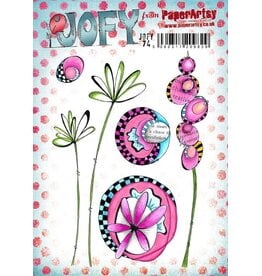 PAPER ARTSY PAPER ARTSY JOFY 74 CLING STAMP SET