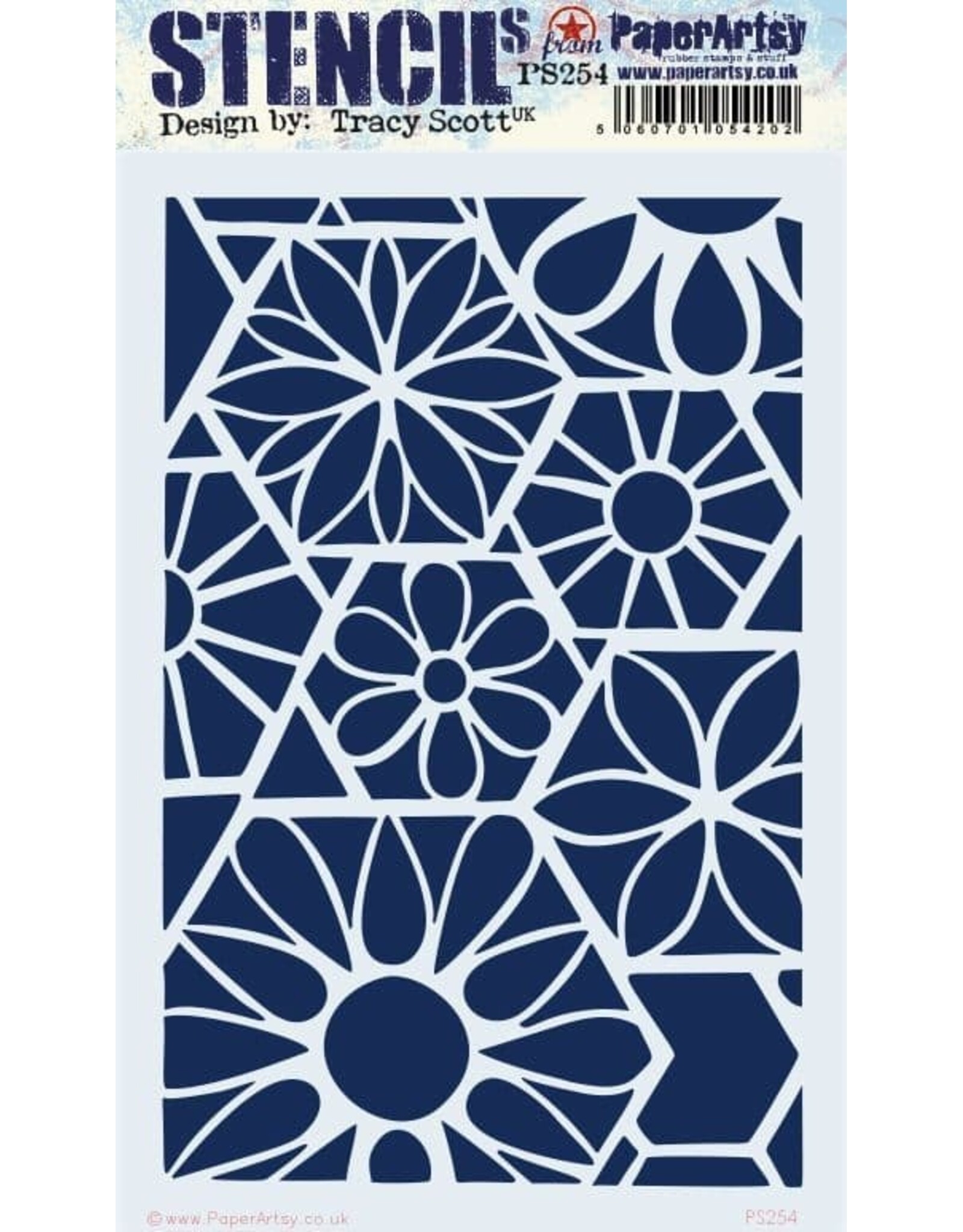 PAPER ARTSY PAPER ARTSY TRACY SCOTT PS254 STENCIL