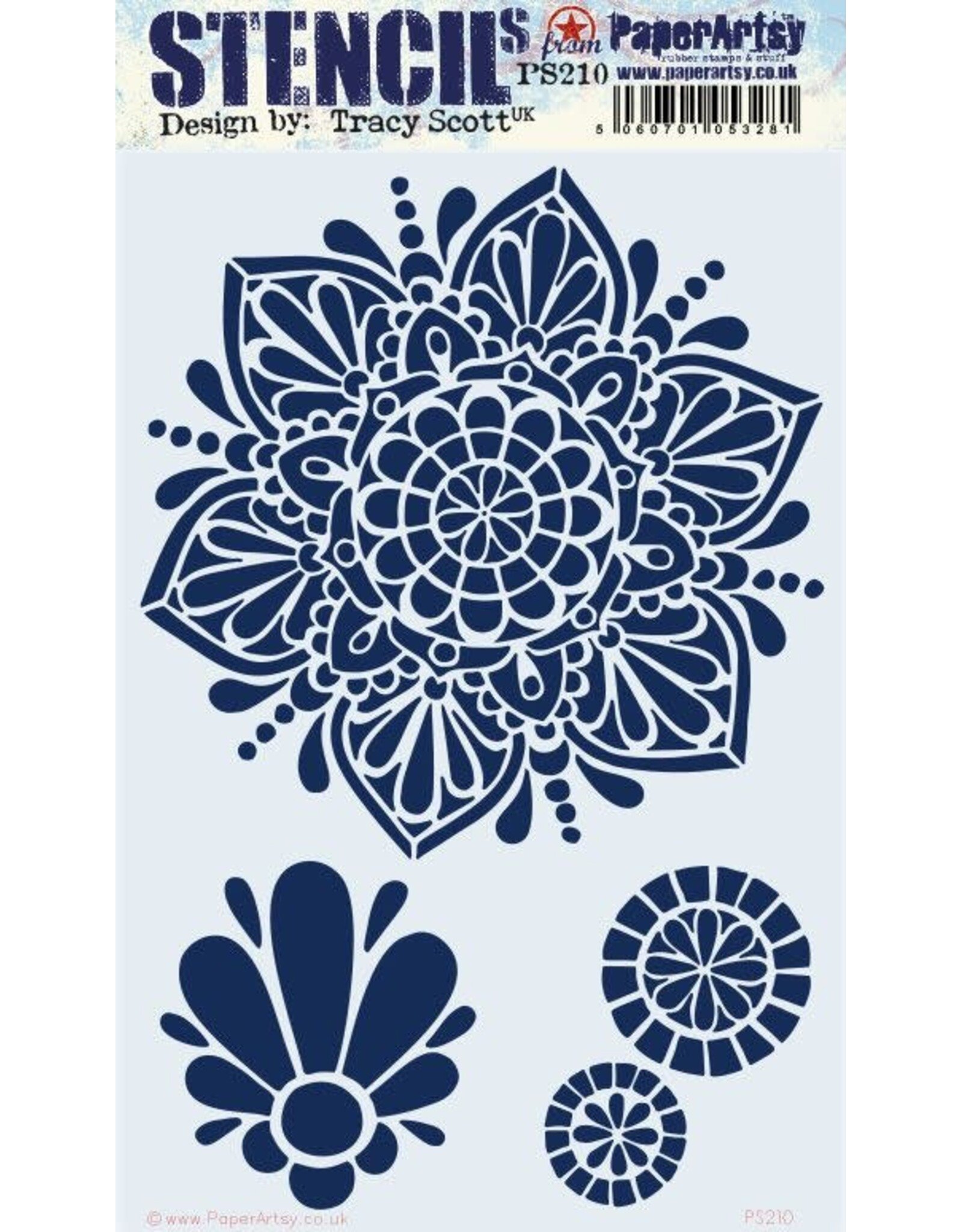 PAPER ARTSY PAPER ARTSY TRACY SCOTT PS210 STENCIL