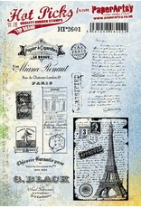 PAPER ARTSY PAPER ARTSY HOT PICKS HP2601 CLING STAMP SET