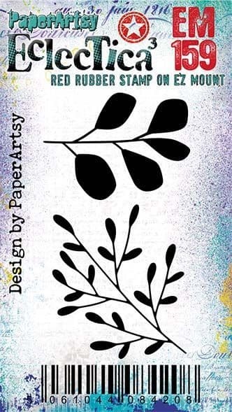 PAPER ARTSY PAPER ARTSY ECLECTICA EM159 MINI CLING STAMP