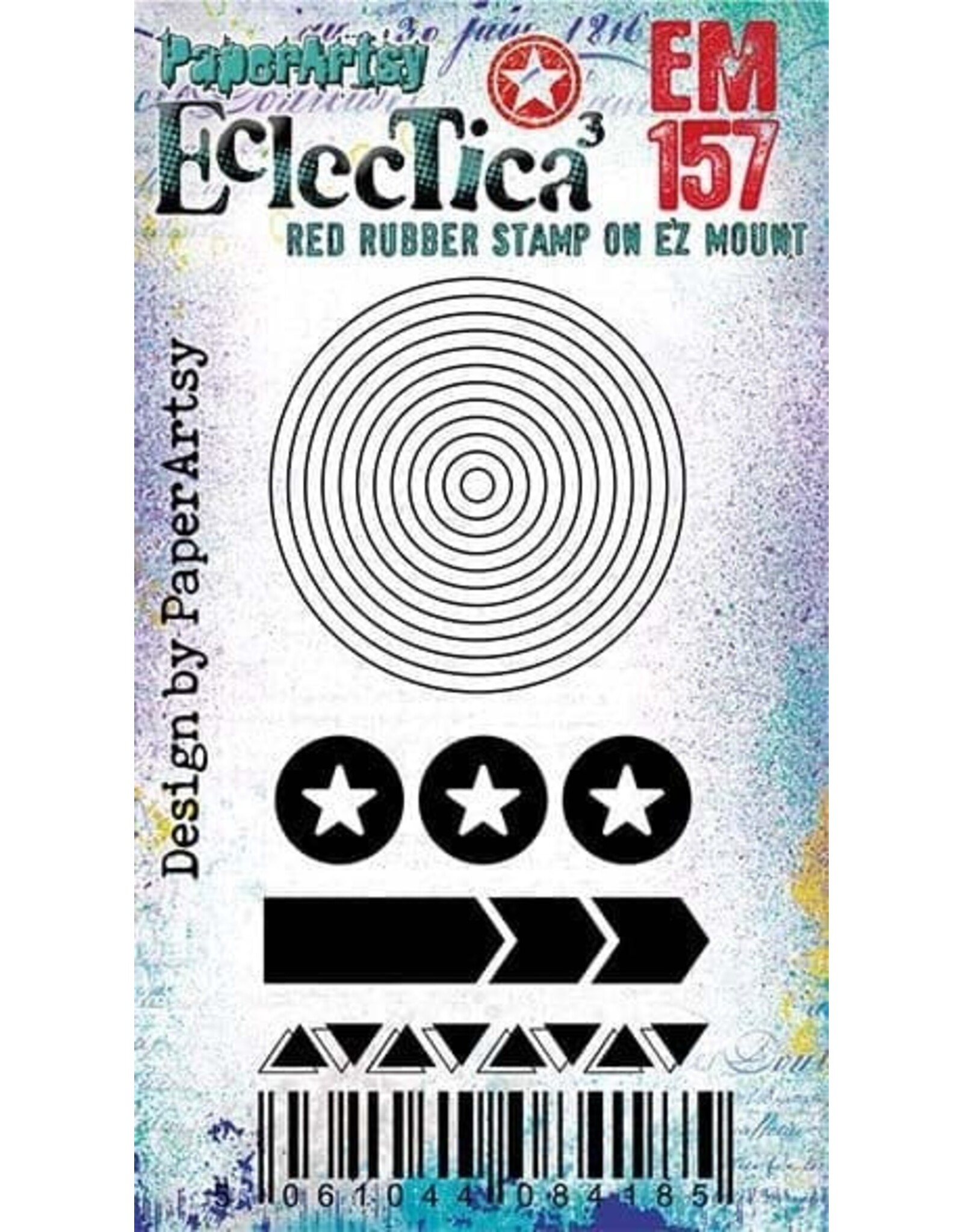 PAPER ARTSY PAPER ARTSY ECLECTICA EM157 MINI CLING STAMP