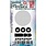 PAPER ARTSY PAPER ARTSY ECLECTICA EM157 MINI CLING STAMP
