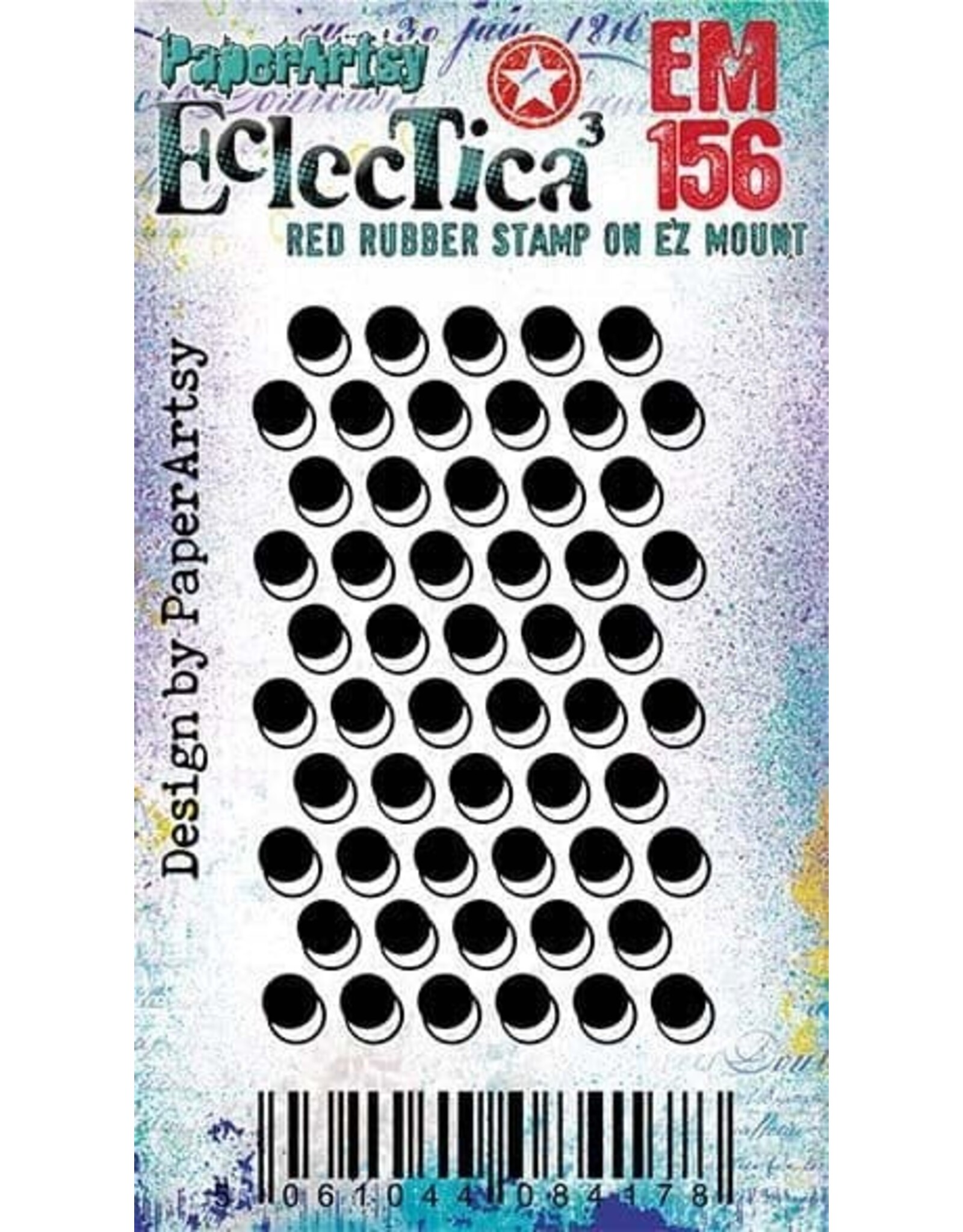 PAPER ARTSY PAPER ARTSY ECLECTICA EM156 MINI CLING STAMP