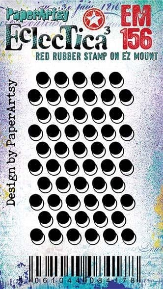 PAPER ARTSY PAPER ARTSY ECLECTICA EM156 MINI CLING STAMP