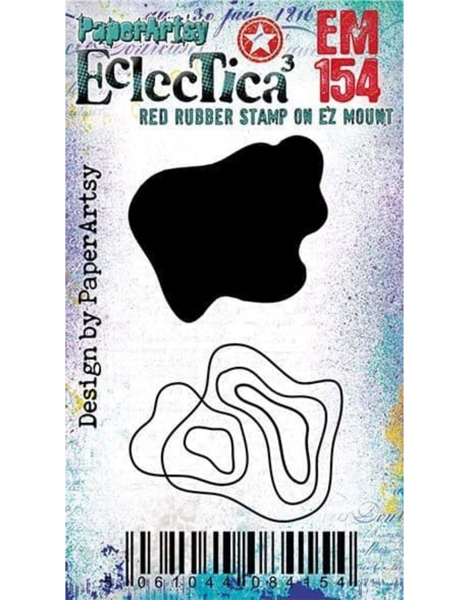 PAPER ARTSY PAPER ARTSY ECLECTICA EM154 MINI CLING STAMP