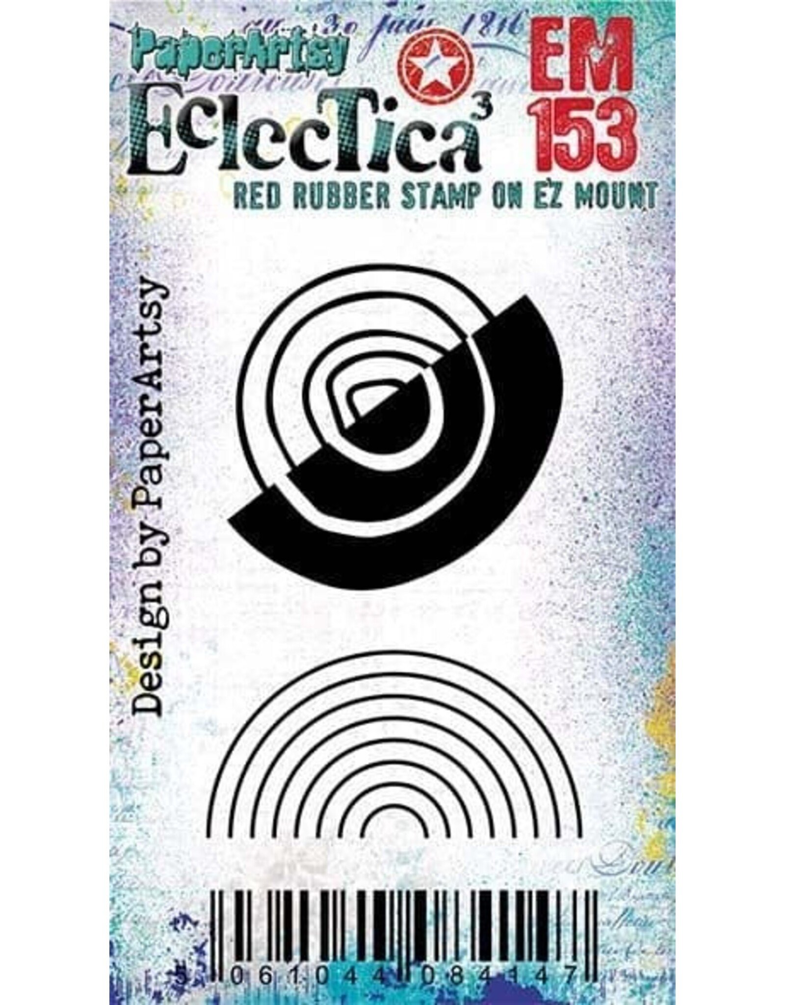 PAPER ARTSY PAPER ARTSY ECLECTICA EM153 MINI CLING STAMP