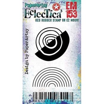 PAPER ARTSY PAPER ARTSY ECLECTICA EM153 MINI CLING STAMP