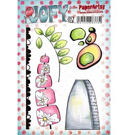 PAPER ARTSY PAPER ARTSY JOFY 146 CLING STAMP SET
