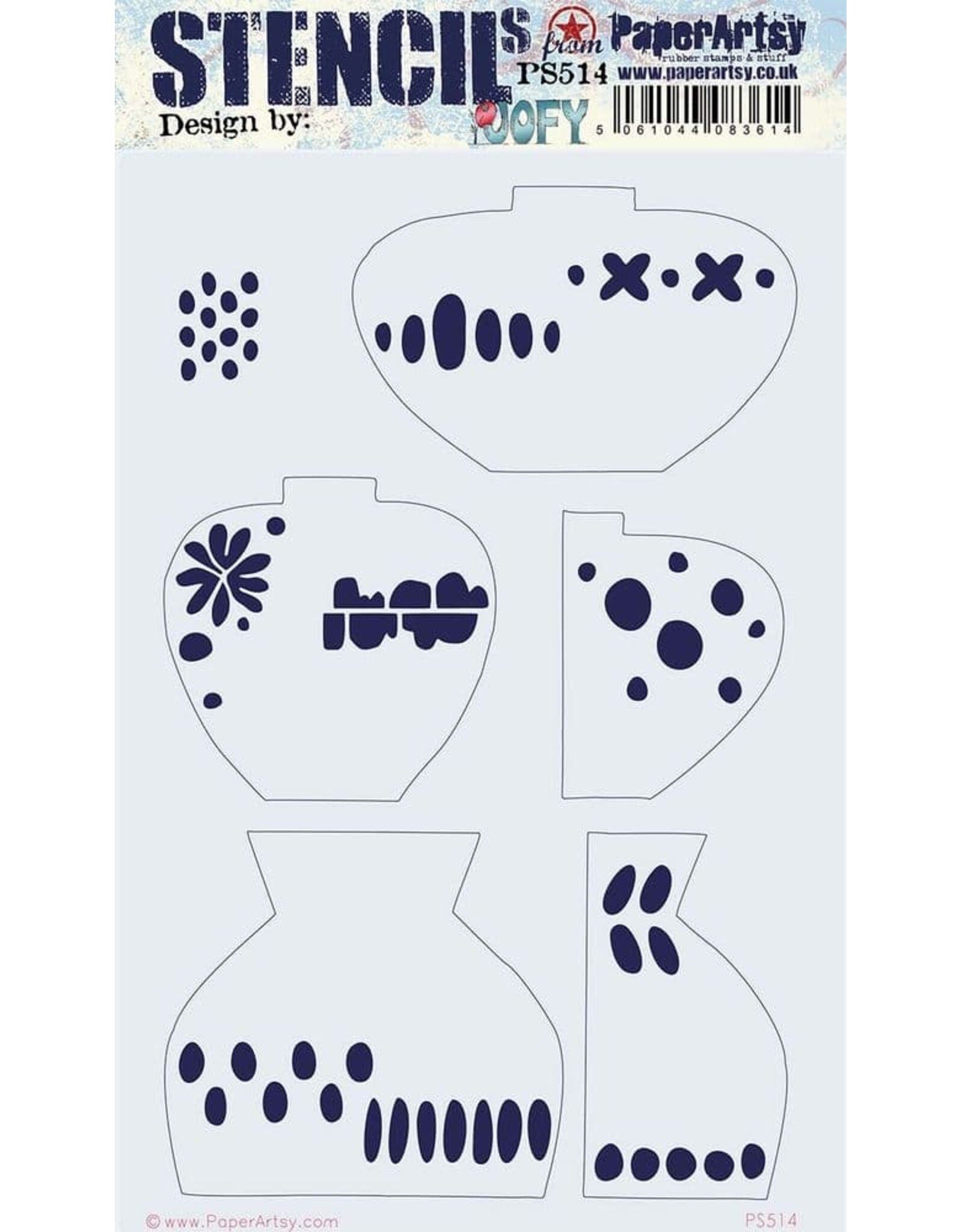 PAPER ARTSY PAPER ARTSY JOFY PS514 STENCIL