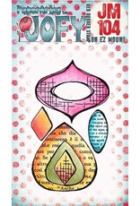 PAPER ARTSY PAPER ARTSY JOFY JM104 MINI CLING STAMP