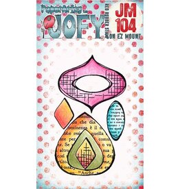 PAPER ARTSY PAPER ARTSY JOFY JM104 MINI CLING STAMP