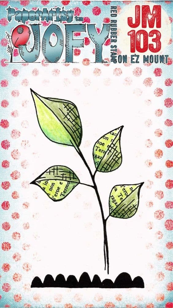 PAPER ARTSY PAPER ARTSY JOFY JM103 MINI CLING STAMP