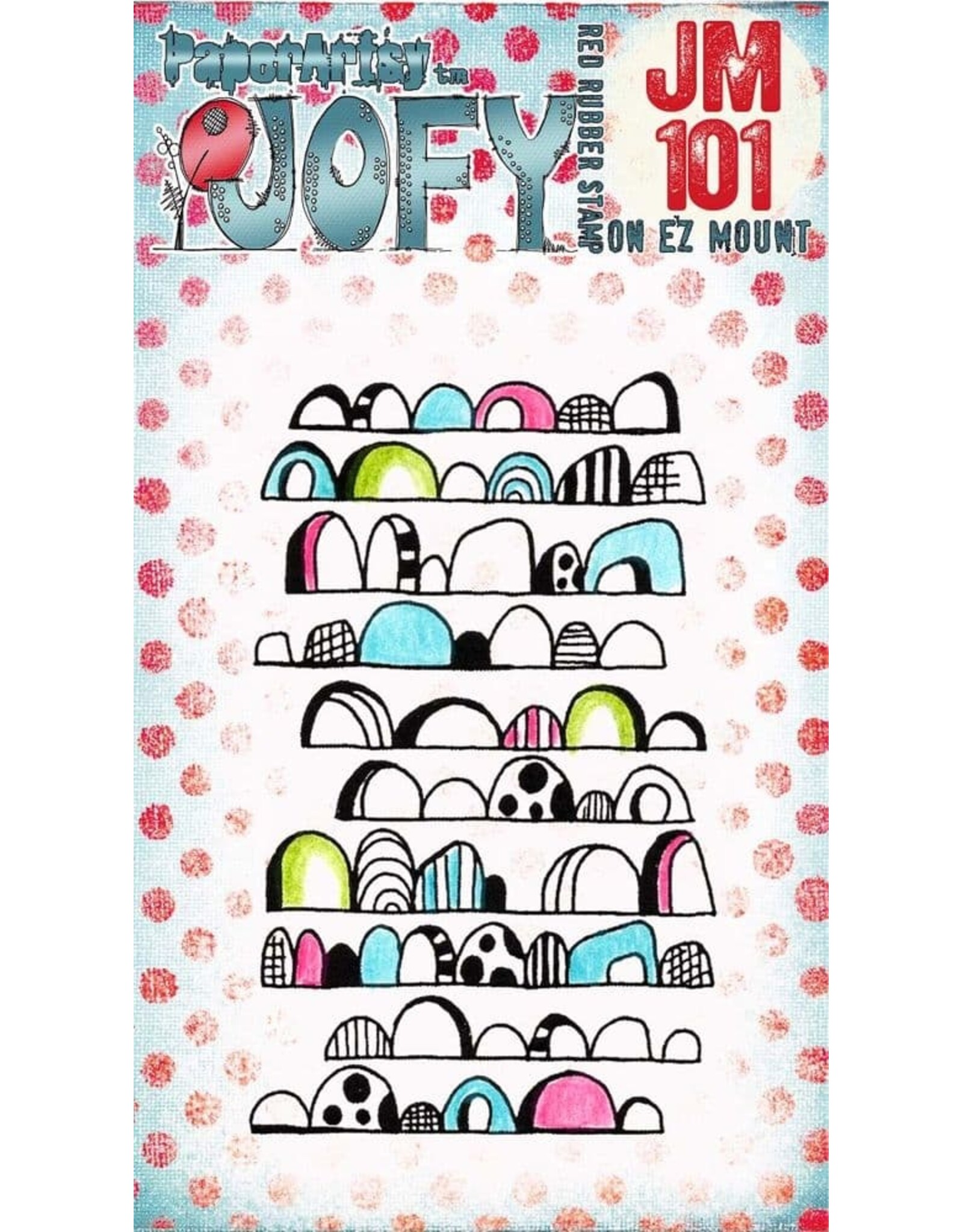 PAPER ARTSY PAPER ARTSY JOFY JM101 MINI CLING STAMP