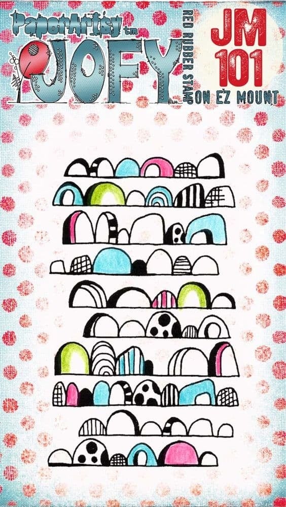 PAPER ARTSY PAPER ARTSY JOFY JM101 MINI CLING STAMP