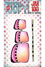 PAPER ARTSY PAPER ARTSY JOFY JM100 MINI CLING STAMP