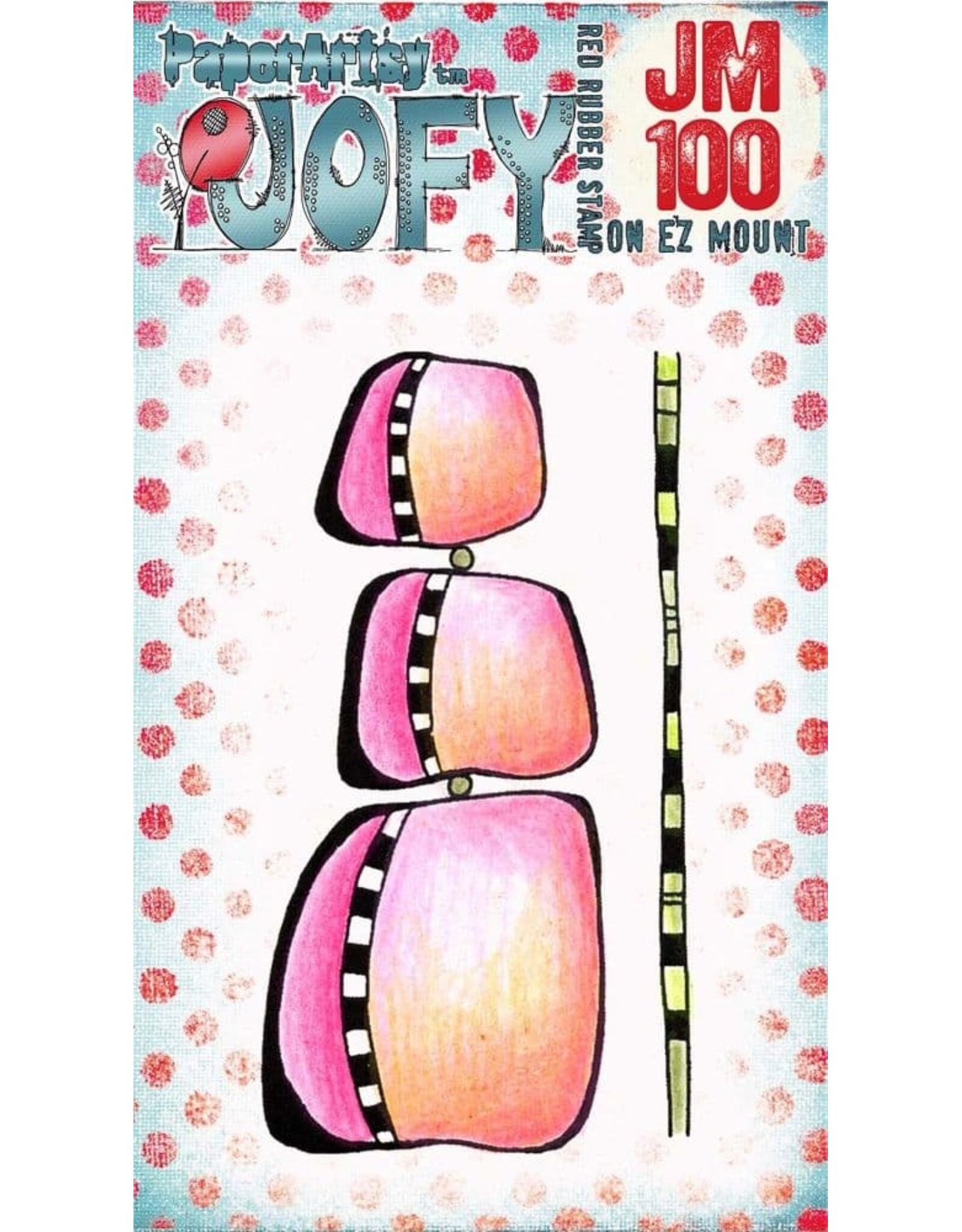 PAPER ARTSY PAPER ARTSY JOFY JM100 MINI CLING STAMP
