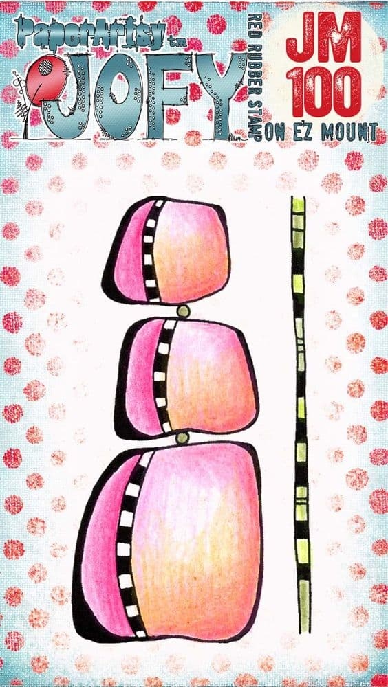 PAPER ARTSY PAPER ARTSY JOFY JM100 MINI CLING STAMP