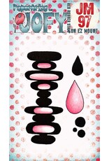 PAPER ARTSY PAPER ARTSY JOFY JM97 MINI CLING STAMP