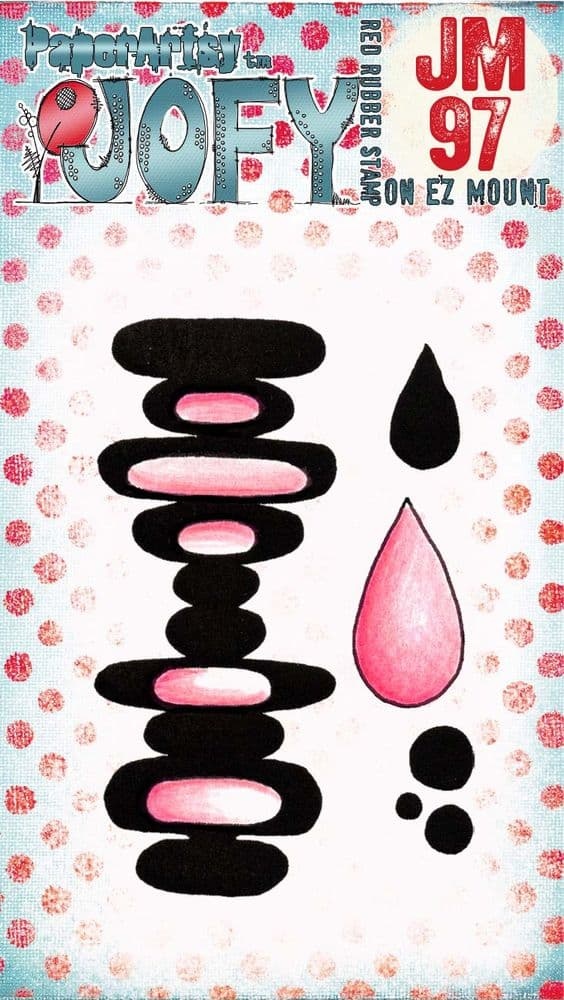 PAPER ARTSY PAPER ARTSY JOFY JM97 MINI CLING STAMP