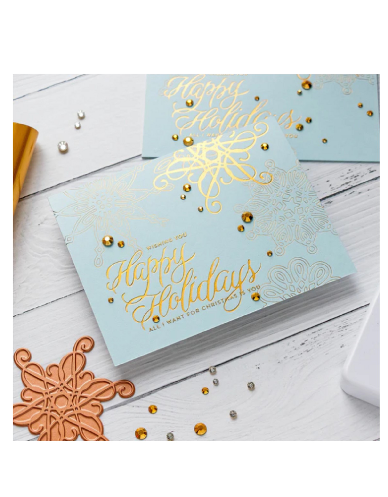 SPELLBINDERS SPELLBINDERS GLIMMER FOIL MATTE GOLD