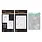 SPELLBINDERS SPELLBINDERS BETTERPRESS JAYCEE GASPAR ALL MY SENSES FACES PRESS/FOIL PLATES AND STENCIL BUNDLE
