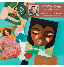 SPELLBINDERS SPELLBINDERS ALL MY SENSES COLLECTION I WANT IT ALL BUNDLE + CLASS KIT