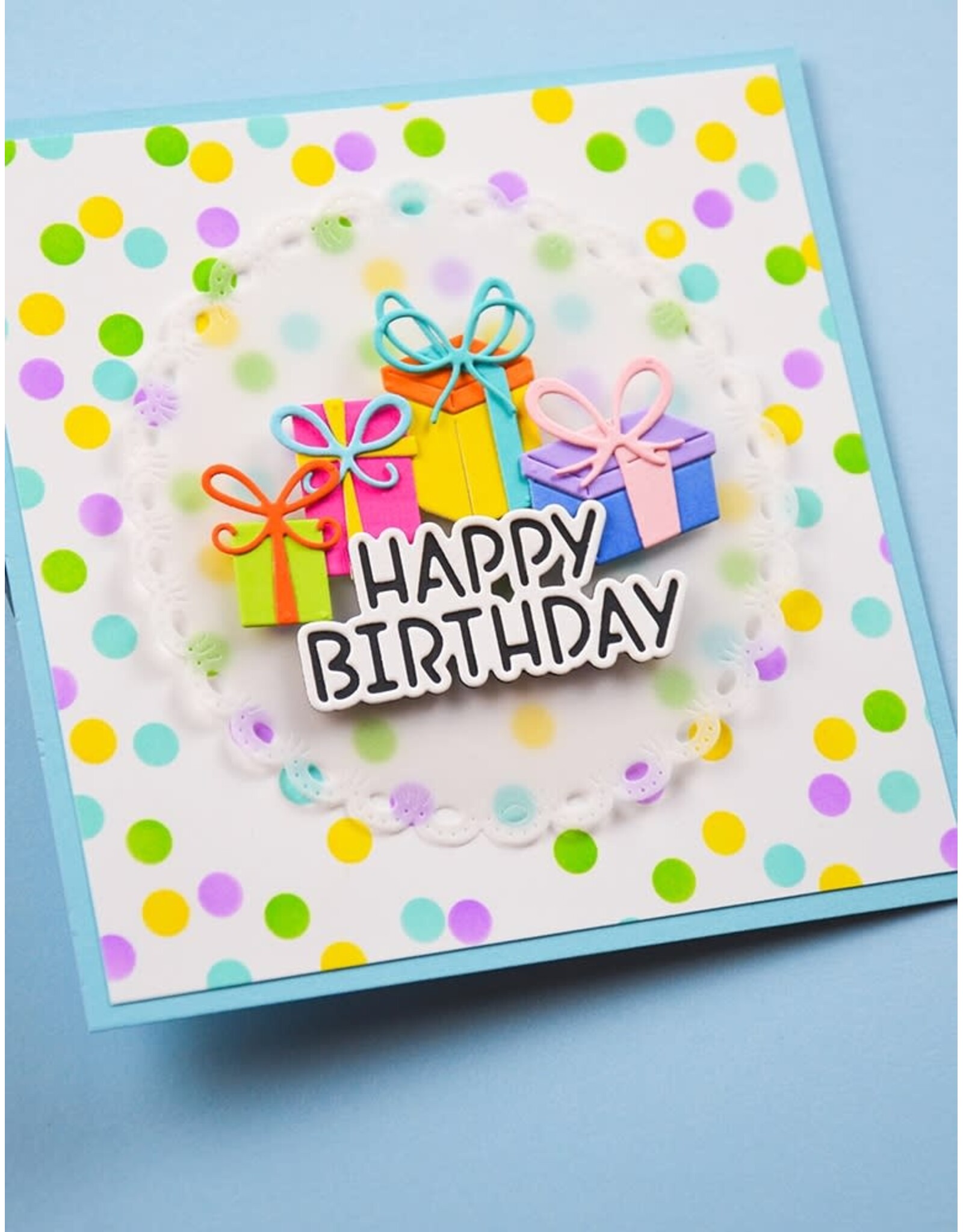 MEMORY BOX MEMORY BOX ROUND EYELET CIRCLE FRAMES DIE SET