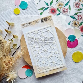CHOU & FLOWERS CHOU & FLOWERS MON P'TIT JARDIN PARAPLUIE STENCIL