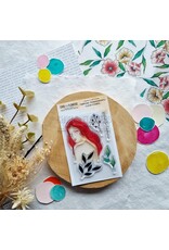 CHOU & FLOWERS CHOU & FLOWERS COLLECTION MON P'TIT JARDIN VISAGE VERS LA LUMIERE A7 CLEAR STAMP SET