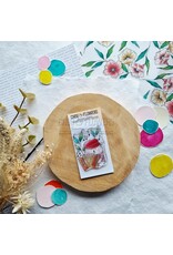 CHOU & FLOWERS CHOU & FLOWERS COLLECTION MON P'TIT JARDIN DOUDOU MUSICIEN A8 CLEAR STAMP